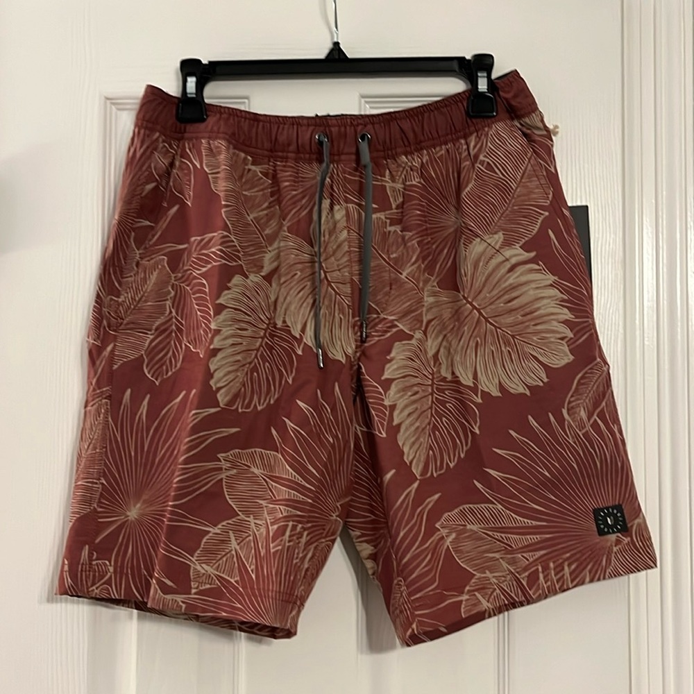 Size Medium Linksoul palm swim trunks (nwt)